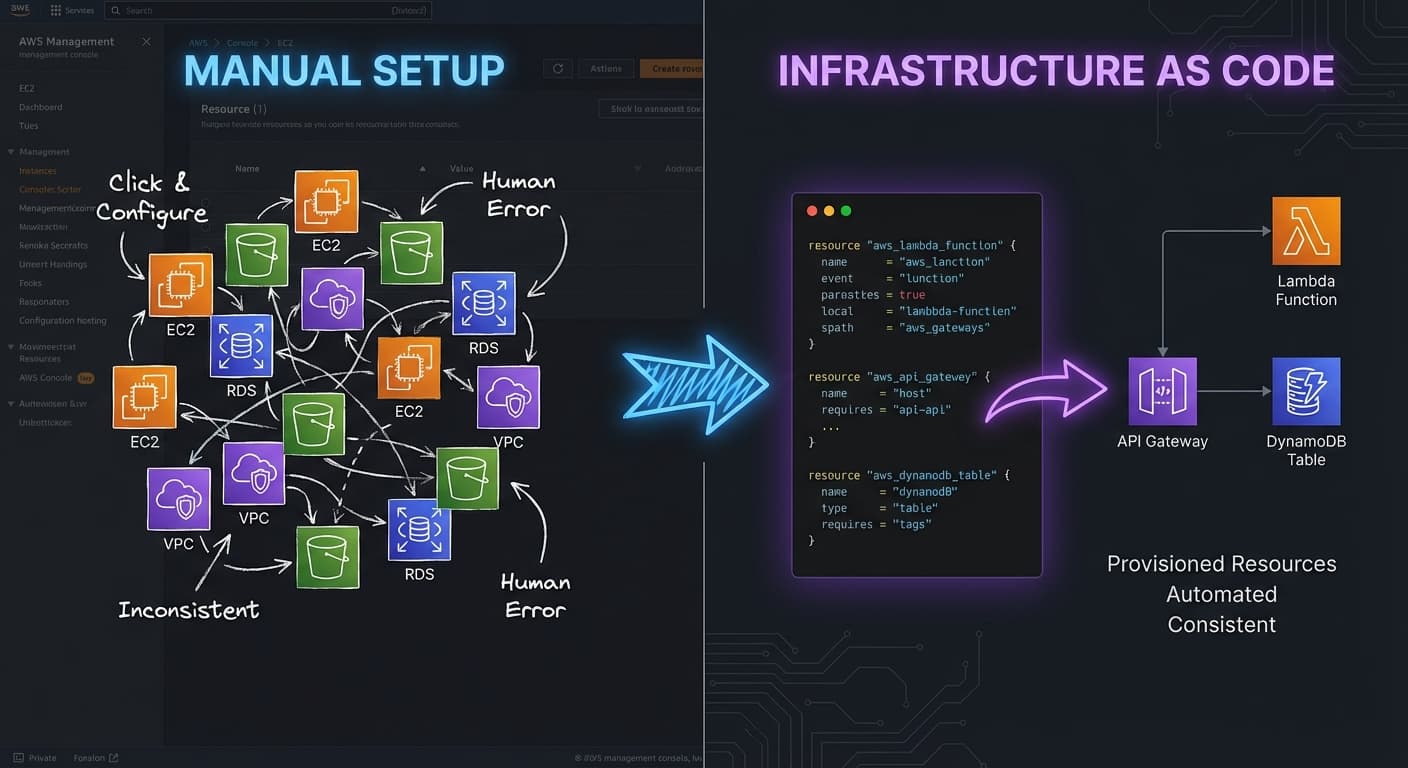 Architecture diagram for Terraform-managed AWS infrastructure